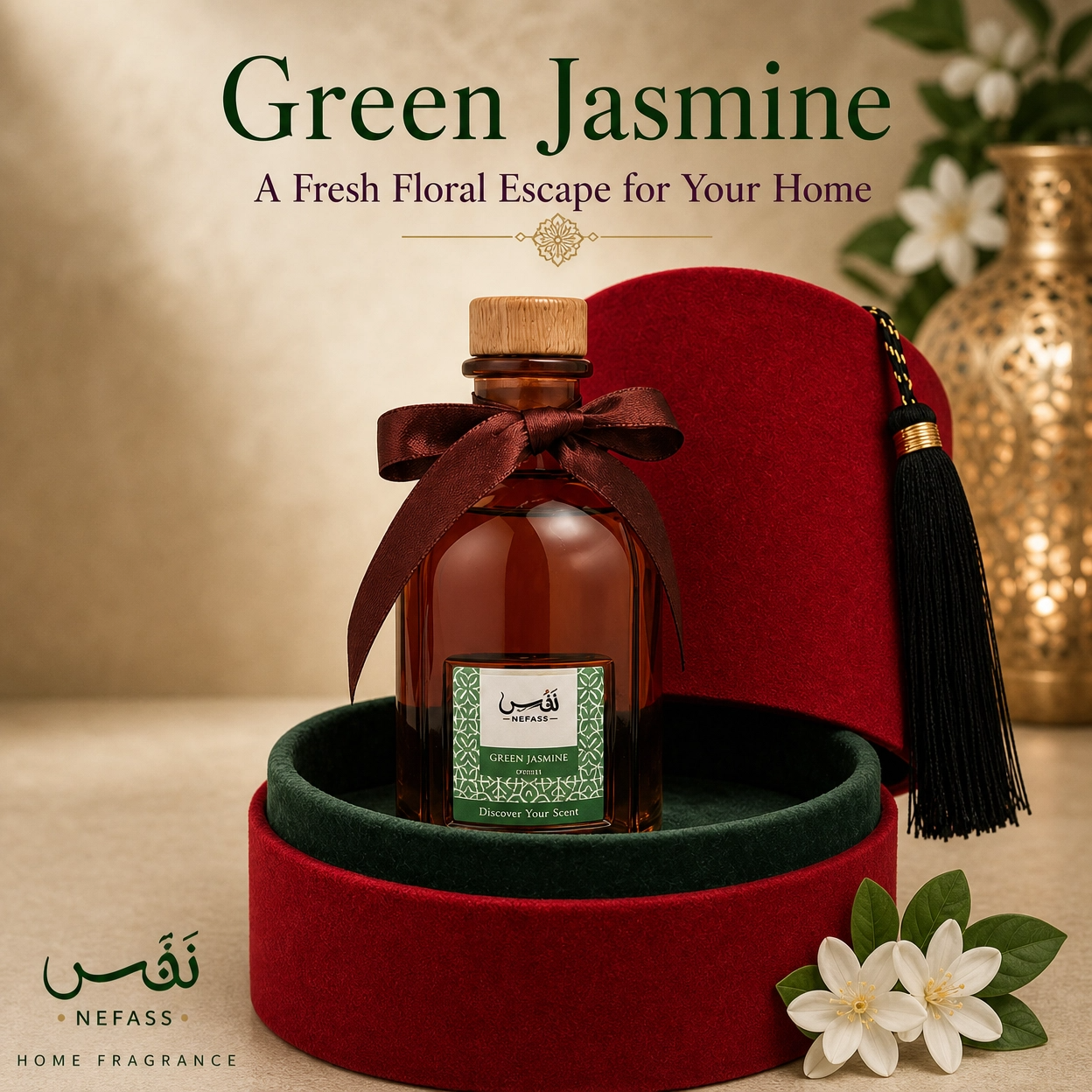 Green Jasmine: A Fresh Floral Escape for Your Home